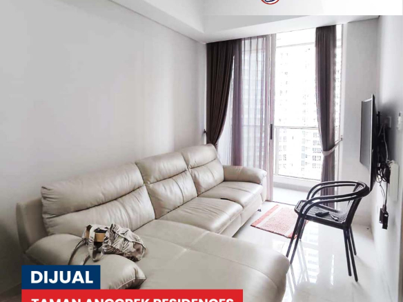 Fully Furnished, Taman Anggrek Residences 1 Bed, Low Floor, Pool View