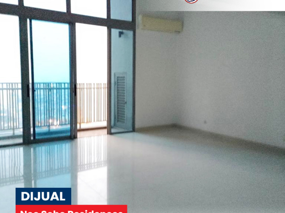 Neo Soho Residences Tipe Ebony 2 Bedroom 123m2, Condition Unfurnished