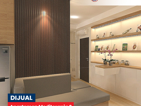 Apartemen Mediterania 2 Tower Kenanga, 2 Bedroom, Jakarta Barat