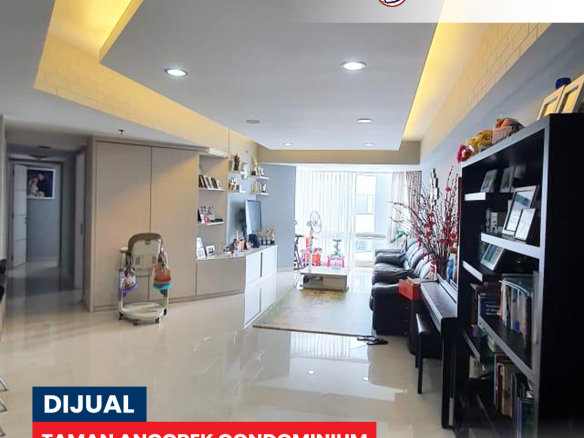 Fully Furnished, Middle Floor, 3 Bedroom Taman Anggrek Condominium