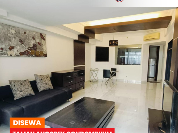 Fully Furnished Taman Anggrek Condominium 2 Bedroom, Low Floor, Pool View