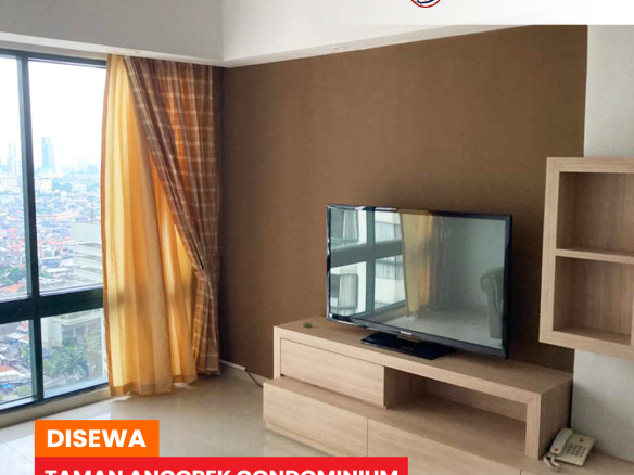 Disewa Siap Huni, Fully Furnished 2 Bedroom Taman Anggrek Condominium