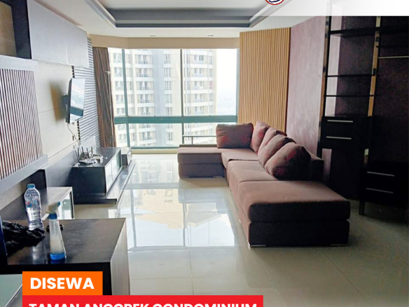 Taman Anggrek Condominium Fully Furnished 3 Bedrooms 146m2, High Floor