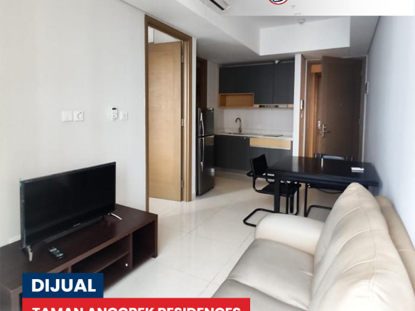 Turun Harga Fully Furnished 1 Bed, Pool View, Taman Anggrek Residences