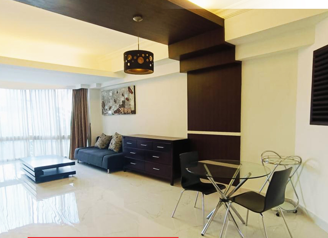 Fully Furnished Taman Anggrek Condominium 2 Bedroom, Low Floor, Pool View