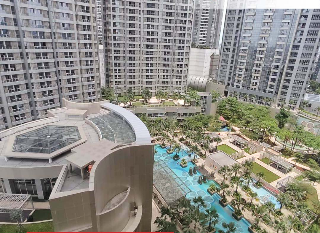 Fully Furnished, Taman Anggrek Residences 1 Bed, Low Floor, Pool View