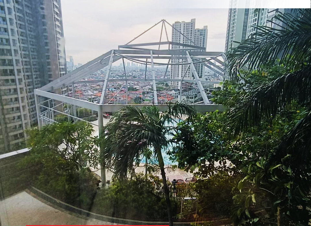 Fully Furnished Taman Anggrek Condominium 2 Bedroom, Low Floor, Pool View