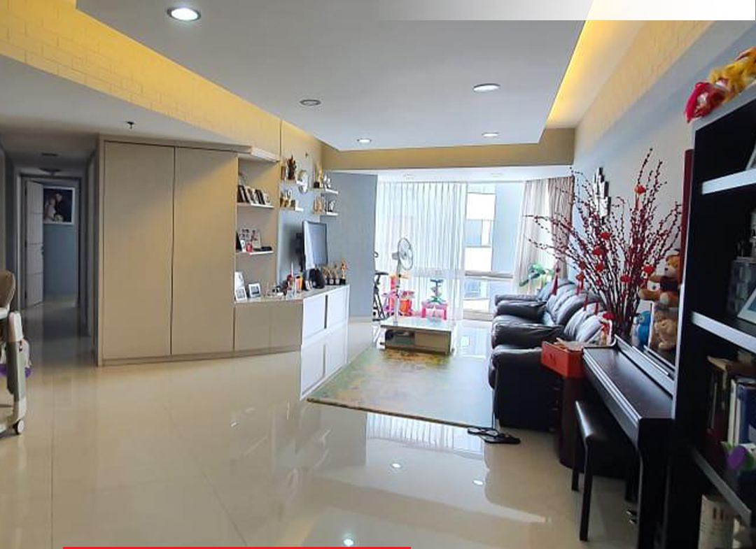 Fully Furnished, Middle Floor, 3 Bedroom Taman Anggrek Condominium