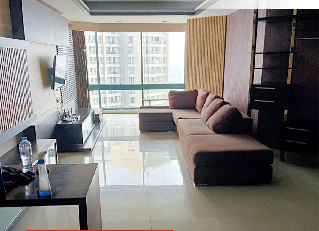 Taman Anggrek Condominium Fully Furnished 3 Bedrooms 146m2, High Floor