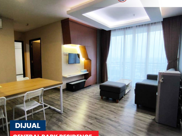 For Sale, Apartemen Central Park Residences Fully Furnished, 2 Bedroom