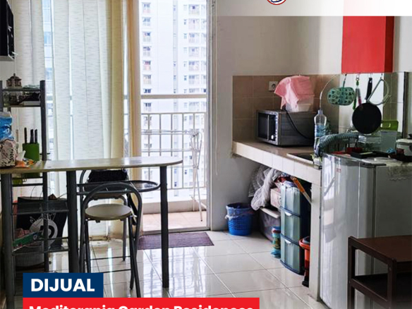 Apartemen Mediterania Garden Residences Full Furnished 2 Bed, Jakarta Barat