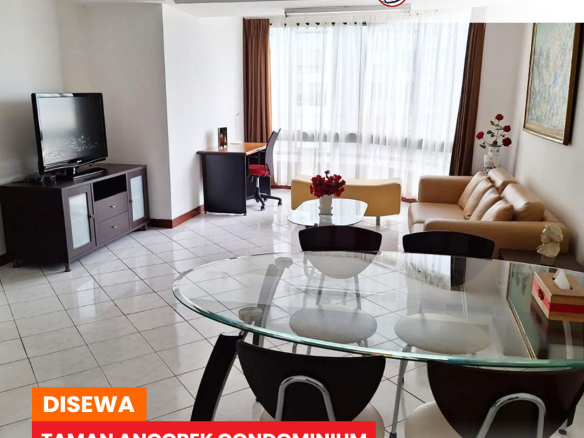 Termurah, Taman Anggrek Condominium 2 Bed, Fully Furnished, Middle Floor