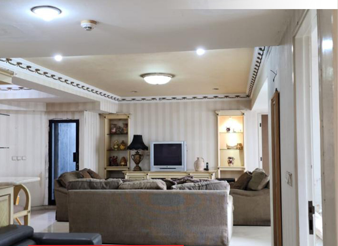 Full Furnish 3 Bed Combined Unit, Low Floor, Taman Anggrek Condominium