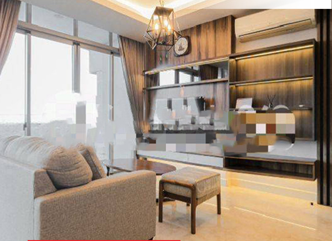 Turun Harga! Apartemen Windsor Puri Indah, 3 Bedroom, Fully Furnished, Jakarta Barat