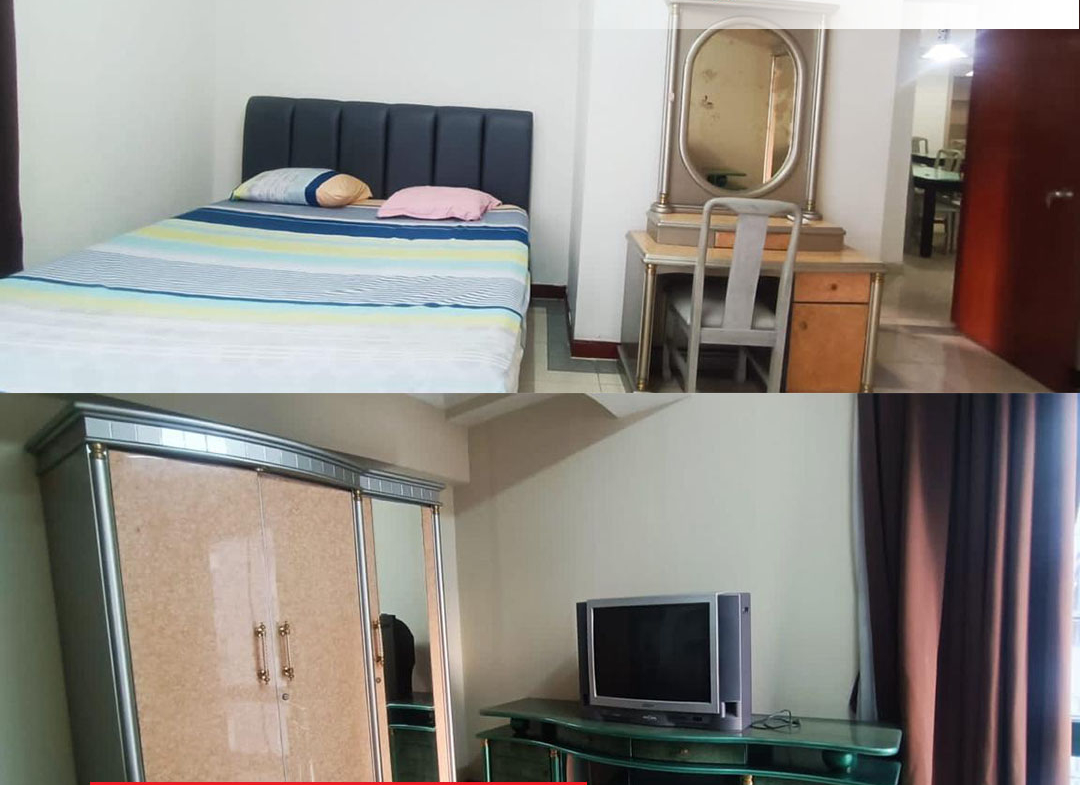 Taman Anggrek Condominium Fully Furnished 2 Bedroom, Low Floor