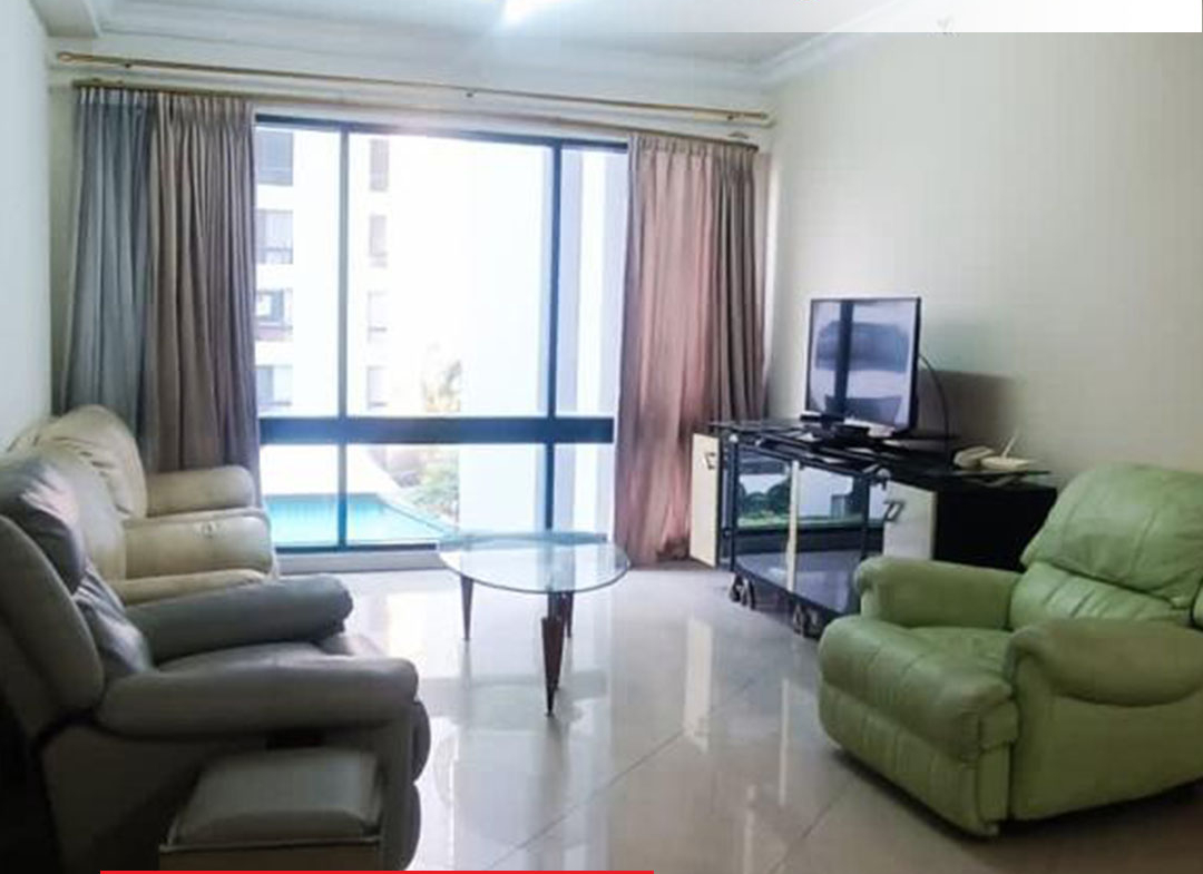 Taman Anggrek Condominium Fully Furnished 2 Bedroom, Low Floor