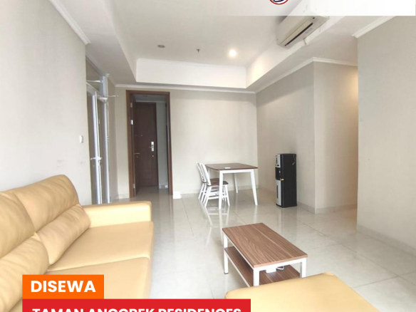 Fully Furnished 3+1 Bedroom, High Floor Hoek Taman Anggrek Residences