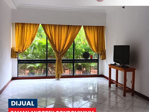 Taman Anggrek Condominium Semi Furnished 2 Bed, Garden View, Low Floor