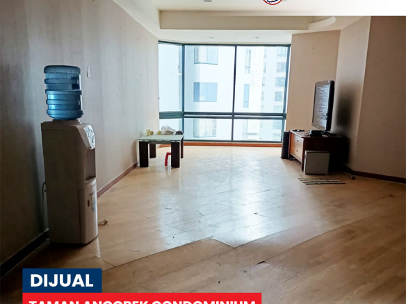 Taman Anggrek Condominium Semi Furnished 3 Bed, Low Floor, West Jakarta
