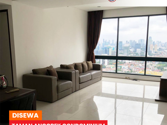 Taman Anggrek Condominium Termurah, Fully Furnished 2 Bed, City View