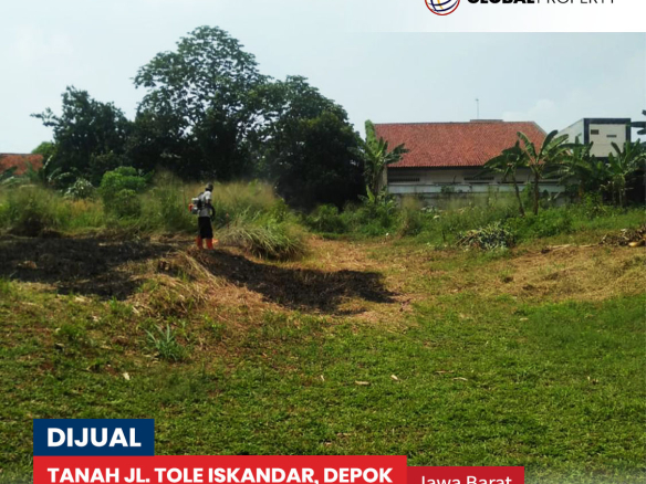 Dijual Tanah Jalan Tole Iskandar, Pancoran Mas, Kota Depok