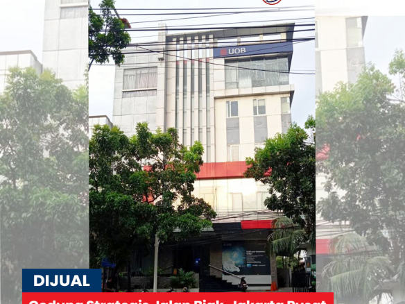 Dijual Gedung Strategis Jalan Biak, Gambir, Jakarta Pusat
