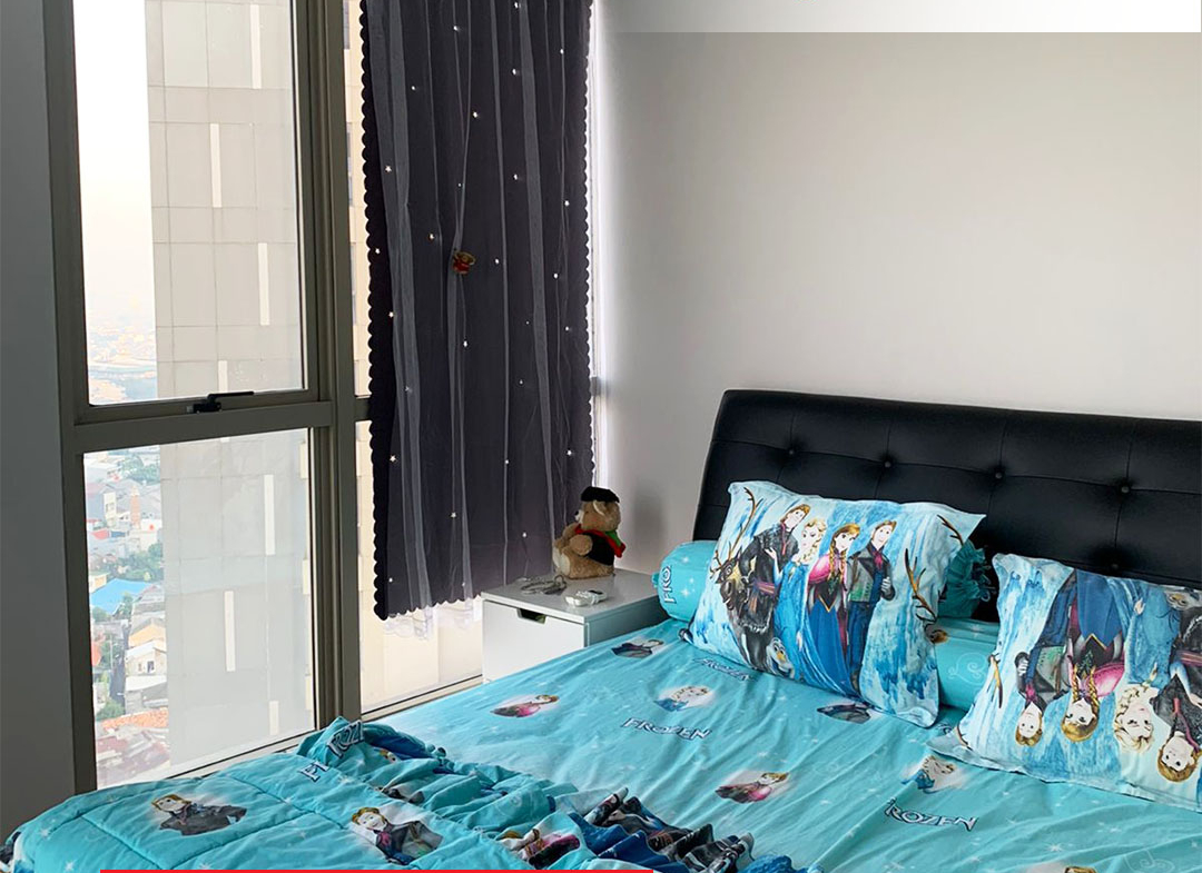 Full Furnished Taman Anggrek Residences 2 Bed, Middle Floor, City View