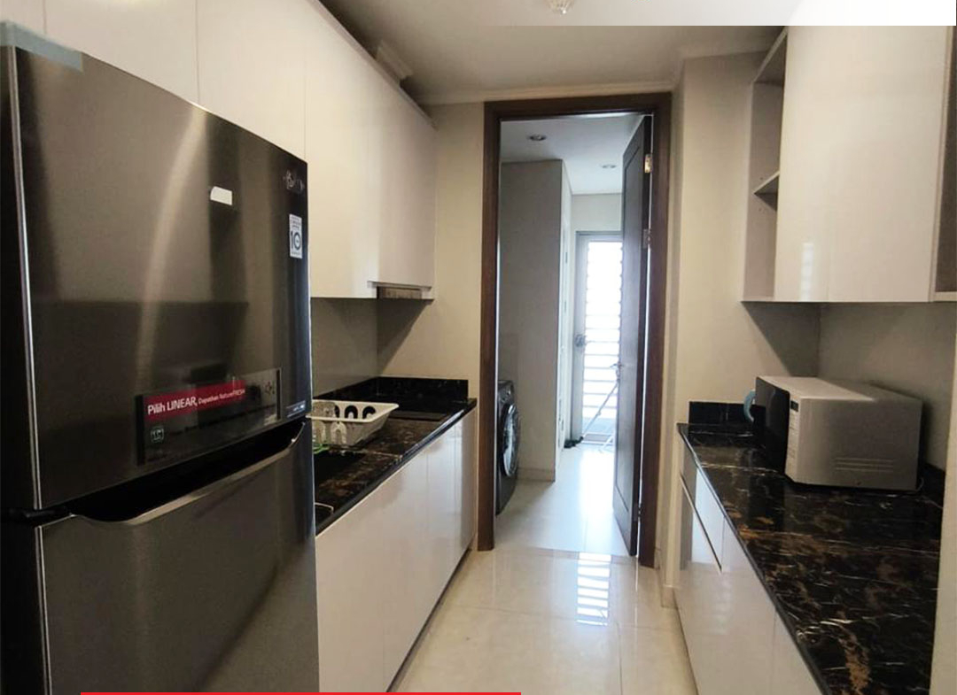 Fully Furnished 3+1 Bedroom, High Floor Hoek Taman Anggrek Residences