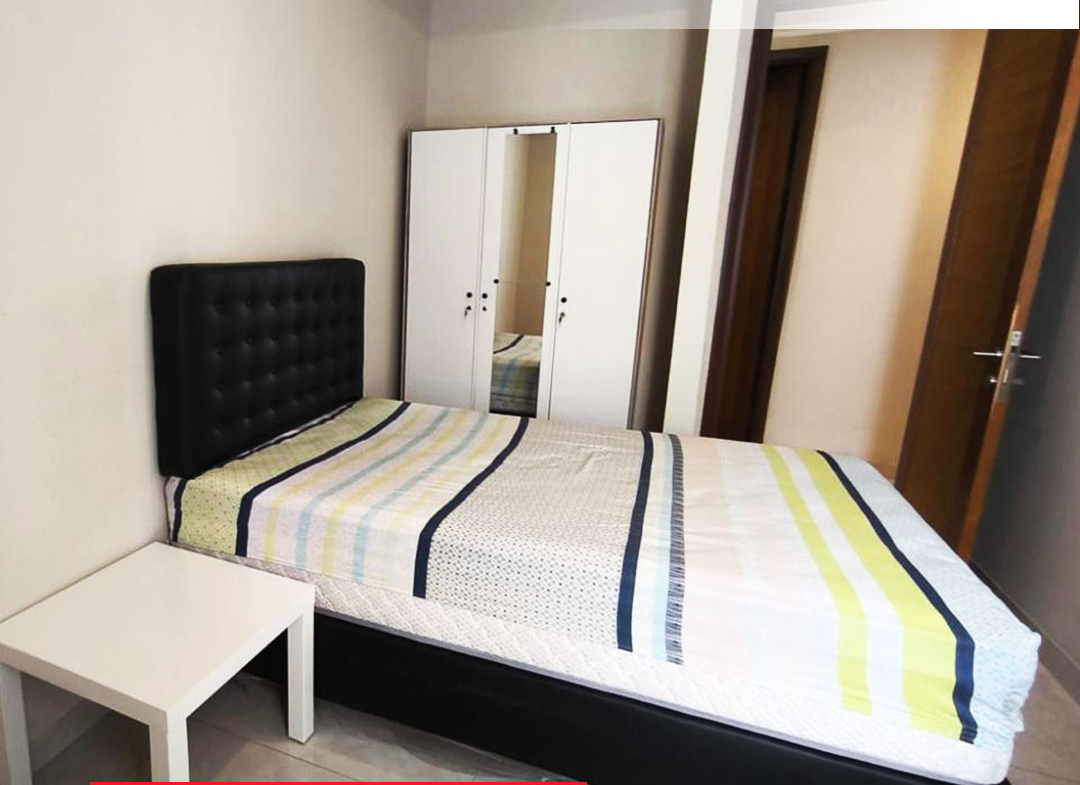 Fully Furnished 3+1 Bedroom, High Floor Hoek Taman Anggrek Residences