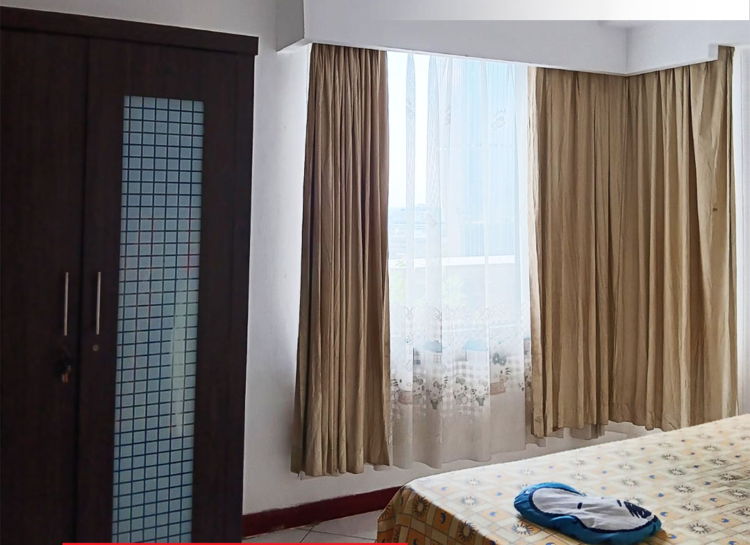Taman Anggrek Condominium Semi Furnished 2 Bed, Garden View, Low Floor