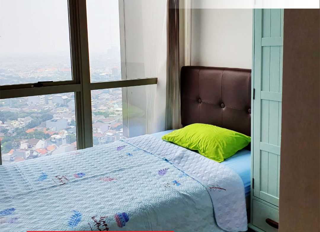 Fully Furnished 3 Bedroom, Lantai Atas, Taman Anggrek Residences