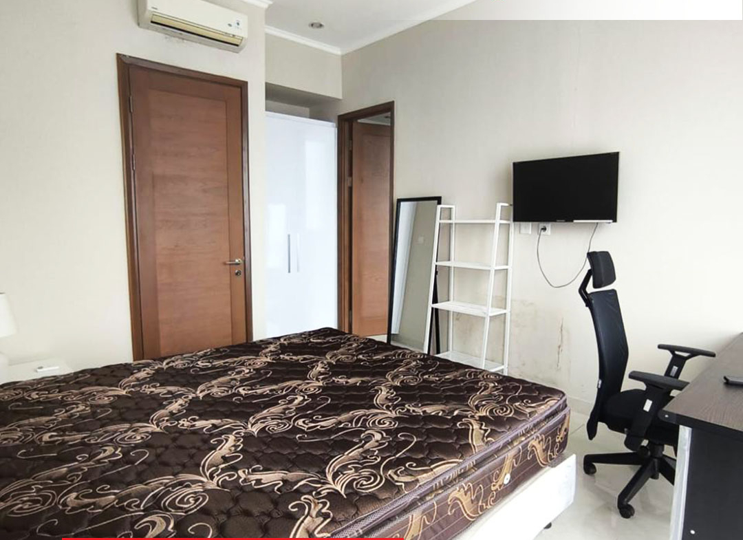 Fully Furnished 3+1 Bedroom, High Floor Hoek Taman Anggrek Residences