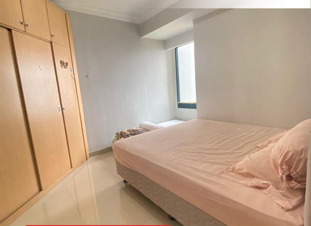 Full Furnished, Taman Anggrek Condiminium 2 Bed, Low Floor, City View