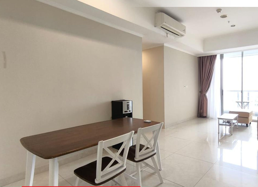 Fully Furnished 3+1 Bedroom, High Floor Hoek Taman Anggrek Residences
