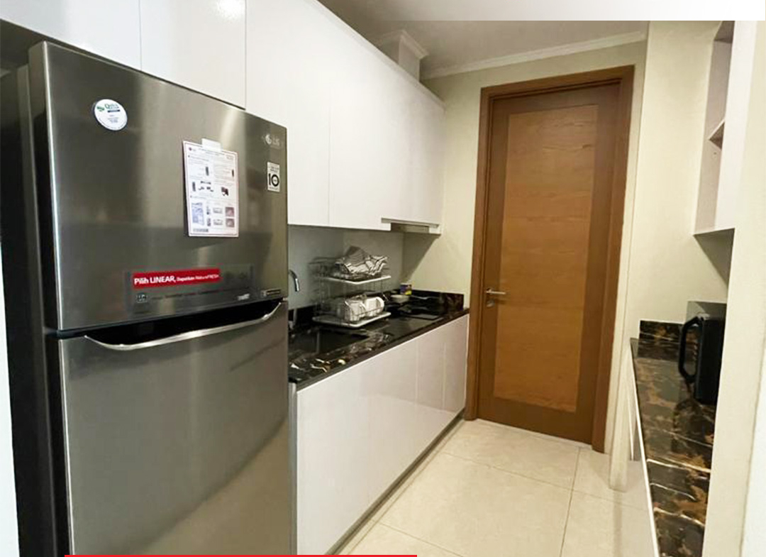 Turun Harga!! Good Condition Fully Furnished 3 Bed, Taman Anggrek Residences