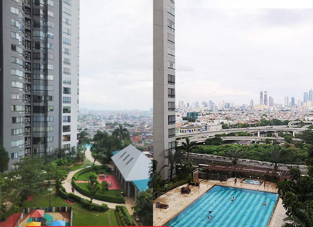 Combined Unit, Fully Furnished Bagus 3 Bedroom, Low Floor, Taman Anggrek Condominium
