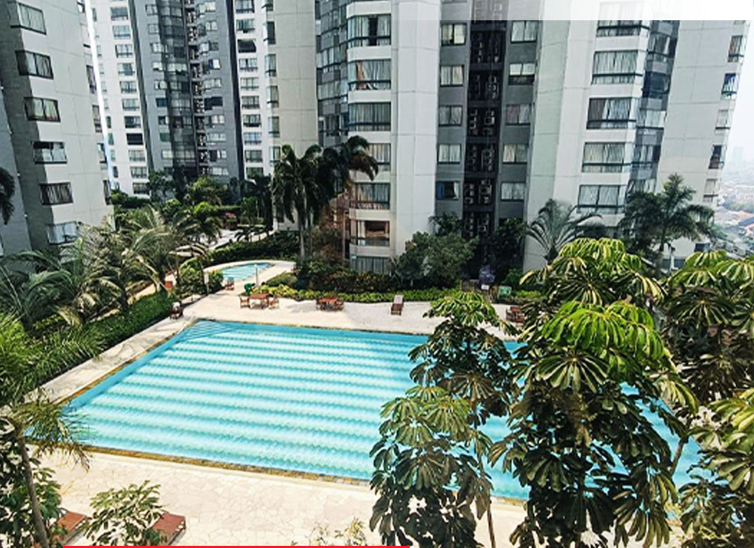 Good Condition! Taman Anggrek Condominium Fully Furnished 3 Bed, Low Floor