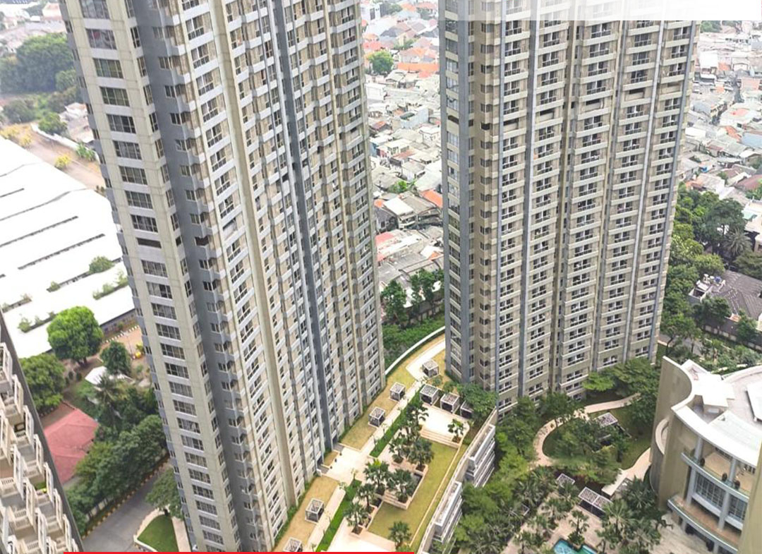 Fully Furnished 3+1 Bedroom, High Floor Hoek Taman Anggrek Residences