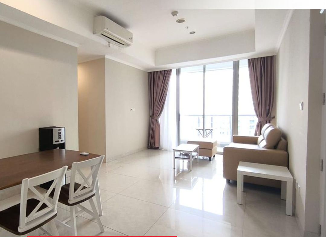 Fully Furnished 3+1 Bedroom, High Floor Hoek Taman Anggrek Residences