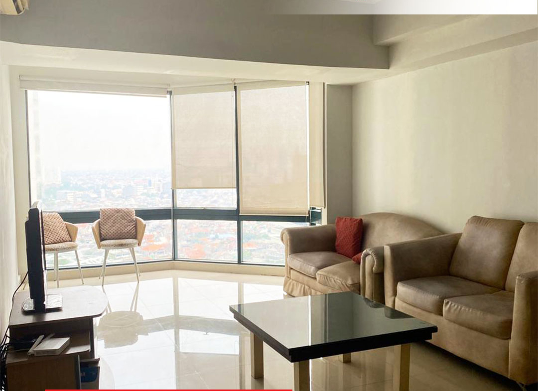 Full Furnished, Taman Anggrek Condiminium 2 Bed, Low Floor, City View