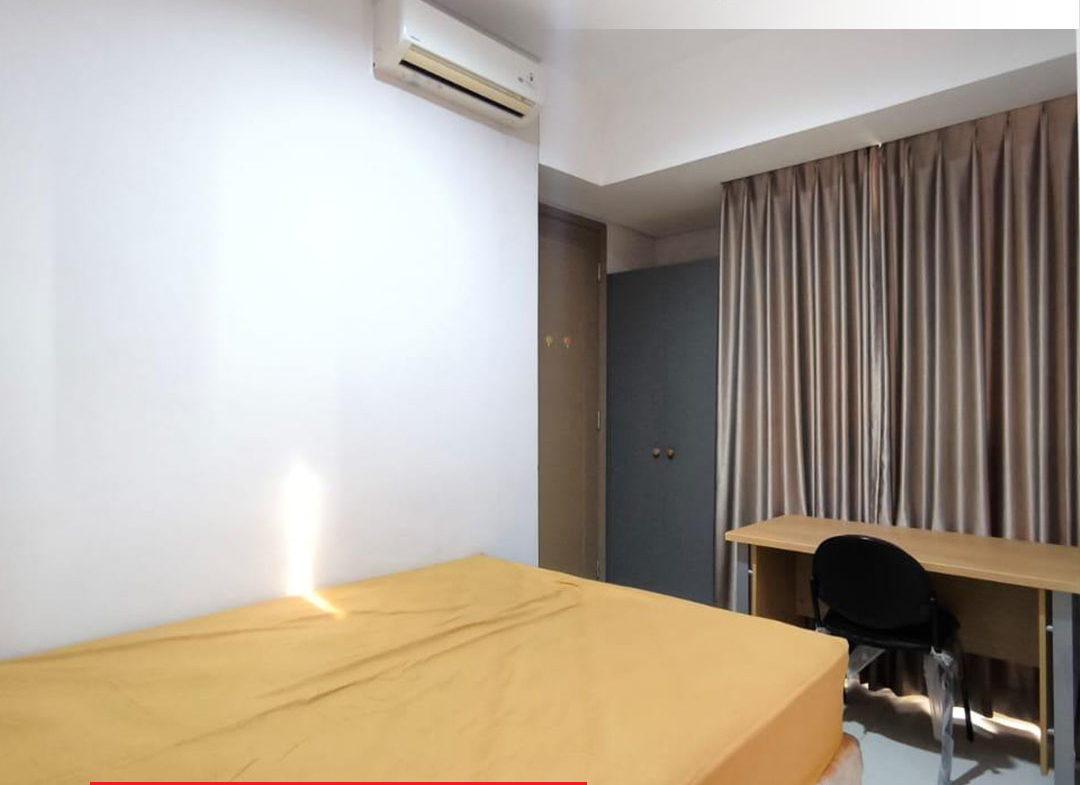 Fully Furnished Unit Hoek 2 Bed, Low Floor di Taman Anggrek Residences