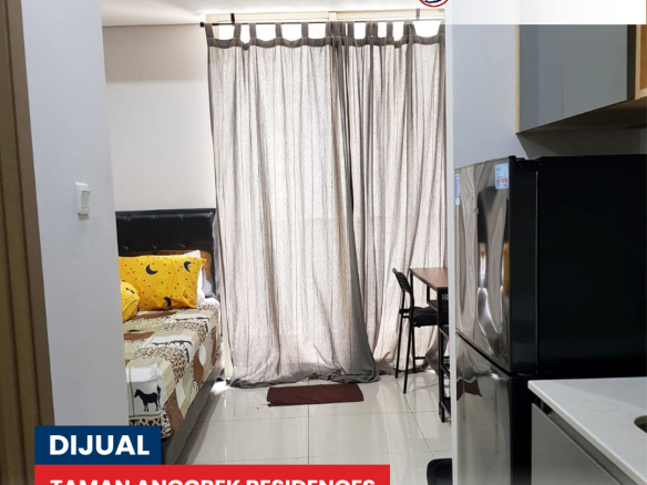 Taman Anggrek Residences Tipe Studio, Semi Furnished, Pool View