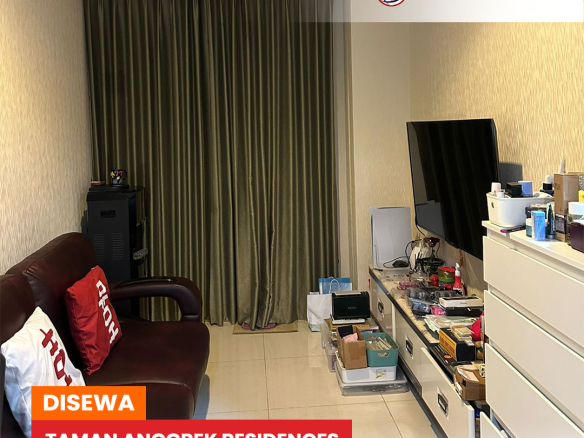 Taman Anggrek Residences 2 Bedroom, Fully Furnished, Lantai Atas