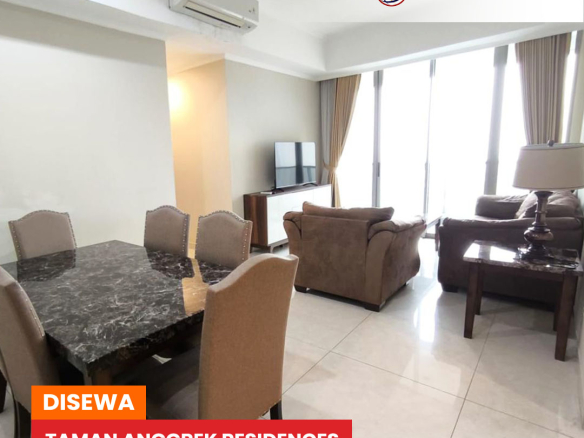 Fully Furnish Brand New! Taman Anggrek Residences 3 Bedroom, High Floor