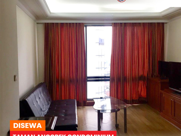 Taman Anggrek Condominium Fully Furnished 2 Bedroom, Lantai Tengah, CP View