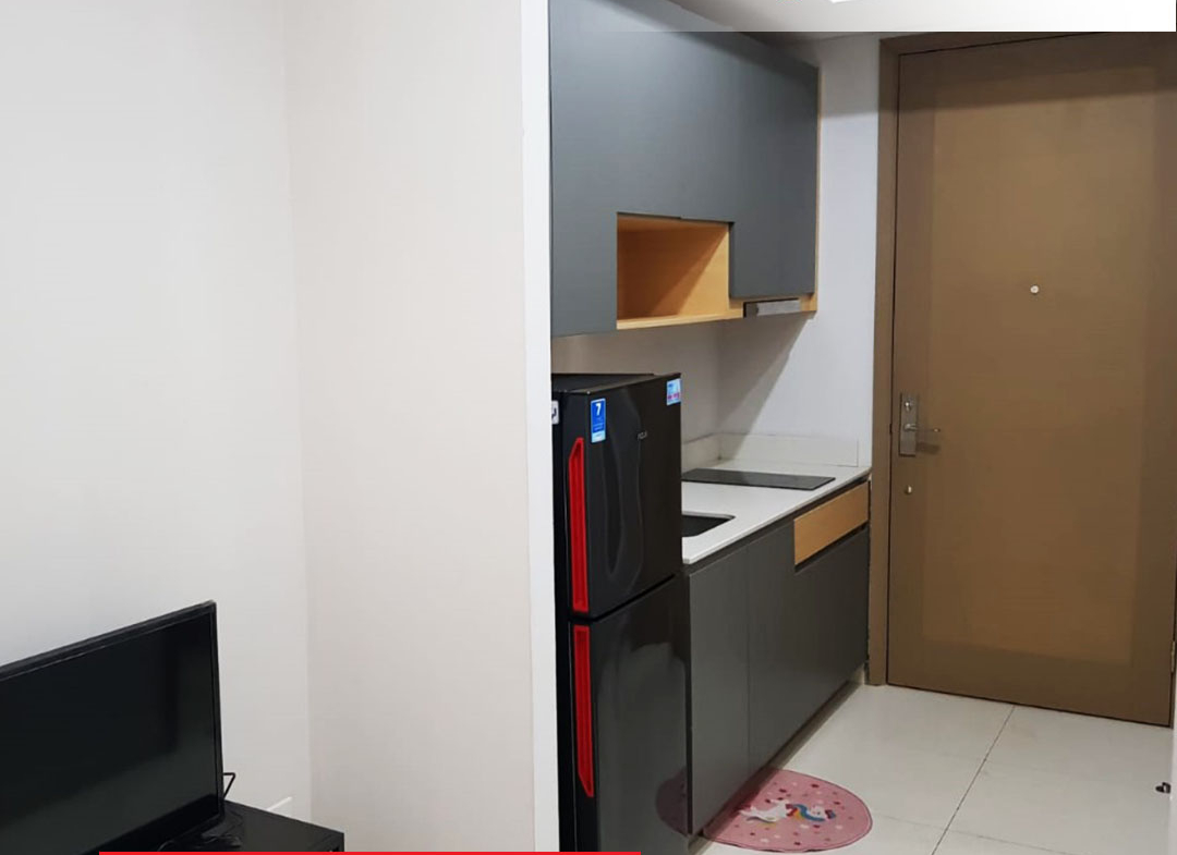 Taman Anggrek Residences Tipe Studio, Semi Furnished, Pool View