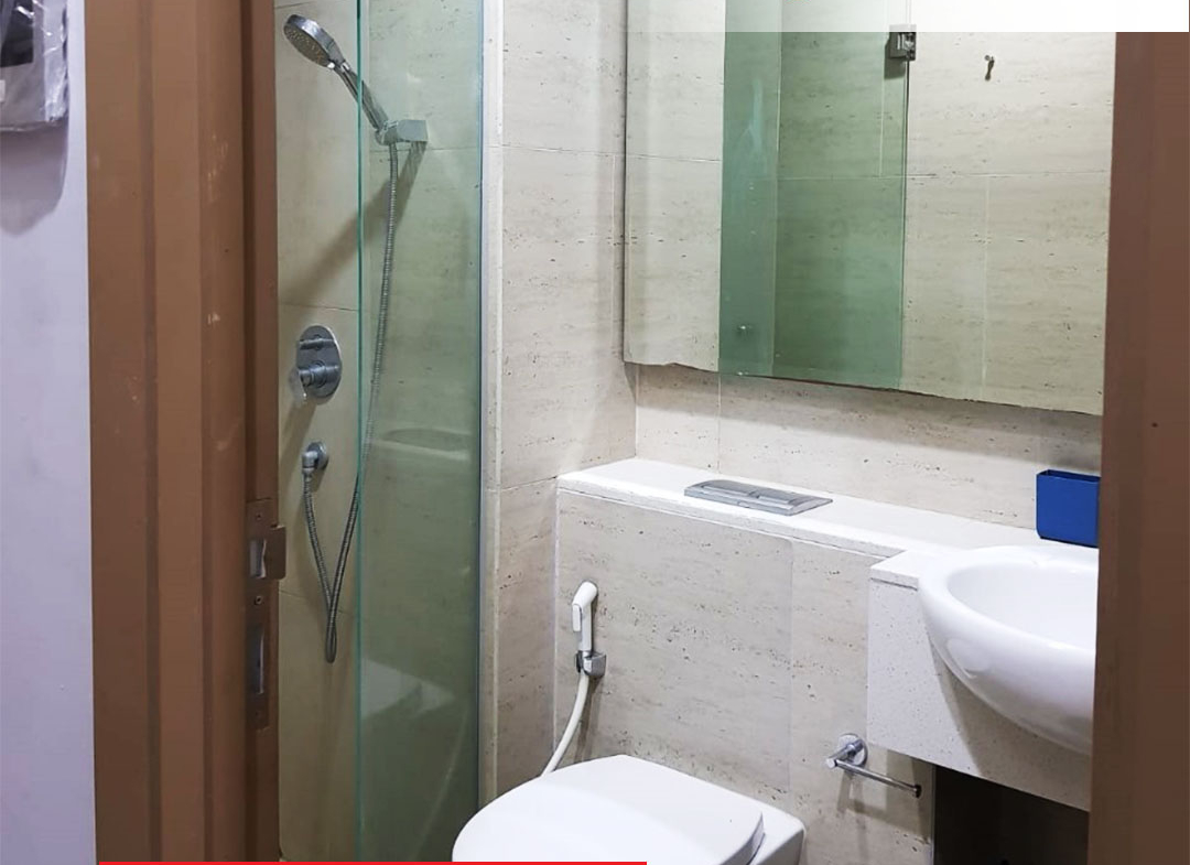 Taman Anggrek Residences Tipe Studio, Semi Furnished, Pool View