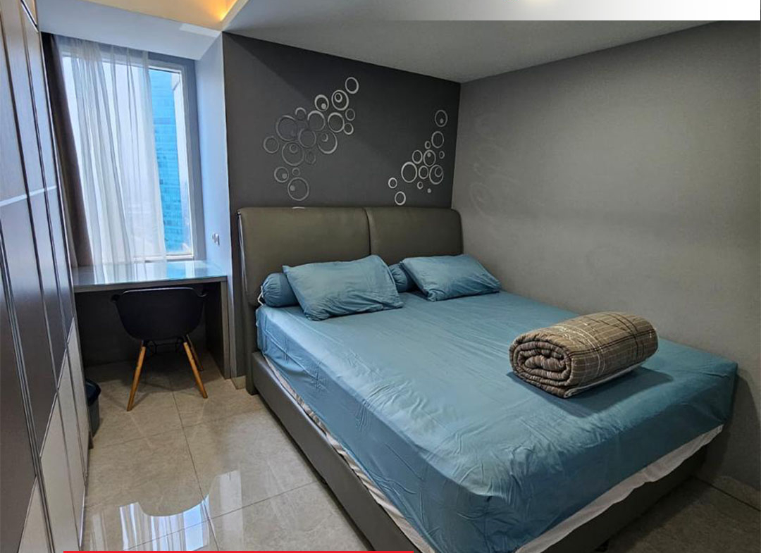 Fully Furnished Good Condition Taman Anggrek Condominium 3 Bedroom, Middle Floor