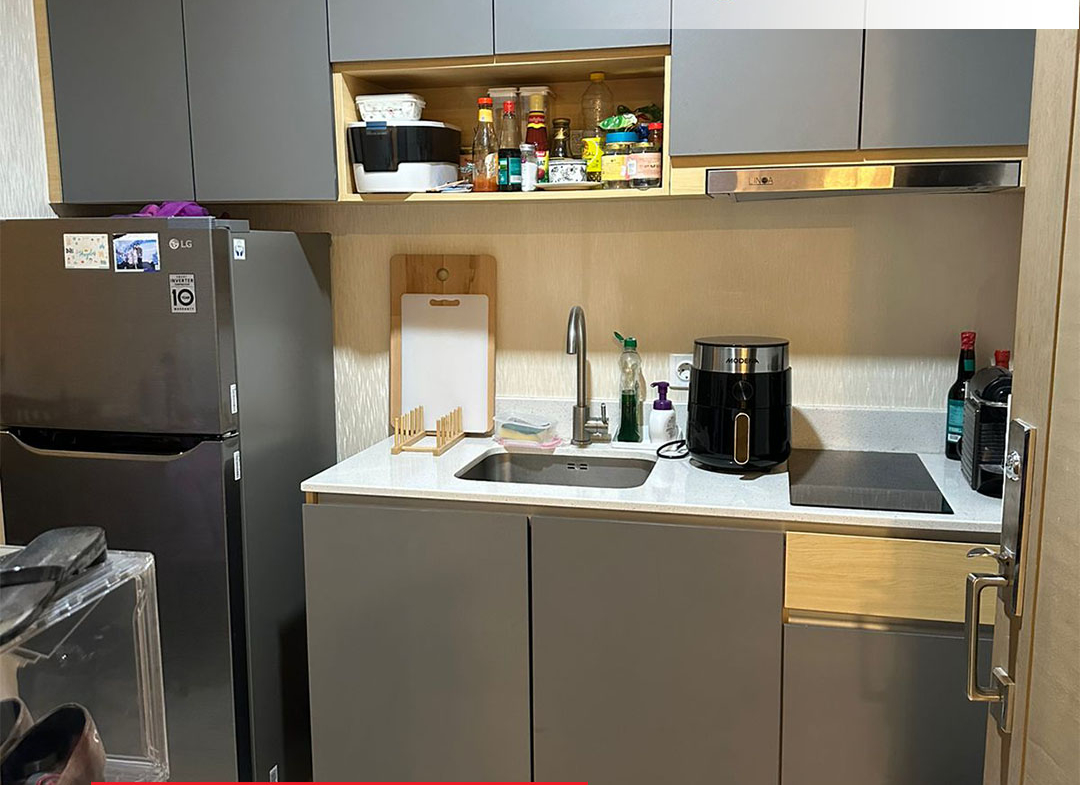 Taman Anggrek Residences 2 Bedroom, Fully Furnished, Lantai Atas