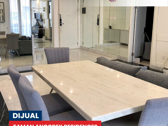 Taman Anggrek Residences Fully Furnished Brand New, 3 Bedroom, High Floor